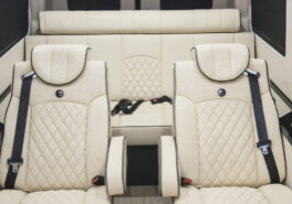 Custom Interior Bespoke Mercedes Benz Luxury Sprinter Van Conversion & Luxury Mobile Offices.