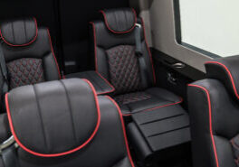 Custom Interior Bespoke Mercedes Benz Luxury Sprinter Van Conversion & Luxury Mobile Offices.