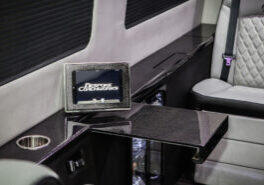 Custom Interior Bespoke Mercedes Benz Luxury Sprinter Van Conversion & Luxury Mobile Offices.