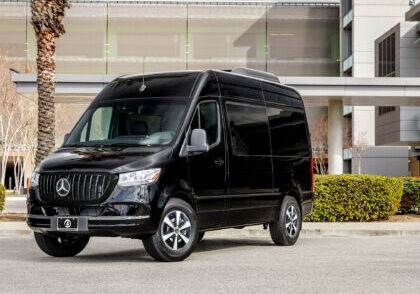 Custom Interior Bespoke Mercedes Benz Luxury Sprinter Van Conversion & Luxury Mobile Offices.