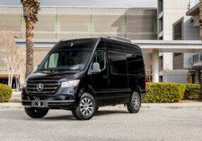 Custom Interior Bespoke Mercedes Benz Luxury Sprinter Van Conversion & Luxury Mobile Offices.