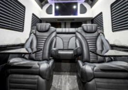 Custom Interior Bespoke Mercedes Benz Luxury Sprinter Van Conversion & Luxury Mobile Offices.